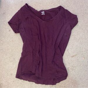 Victoria’s Secret Pink Wine Red Tshirt
